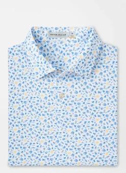 Peter Millar Sun Protection Apparel|Featherweight Performance Sea For Yourself Polo