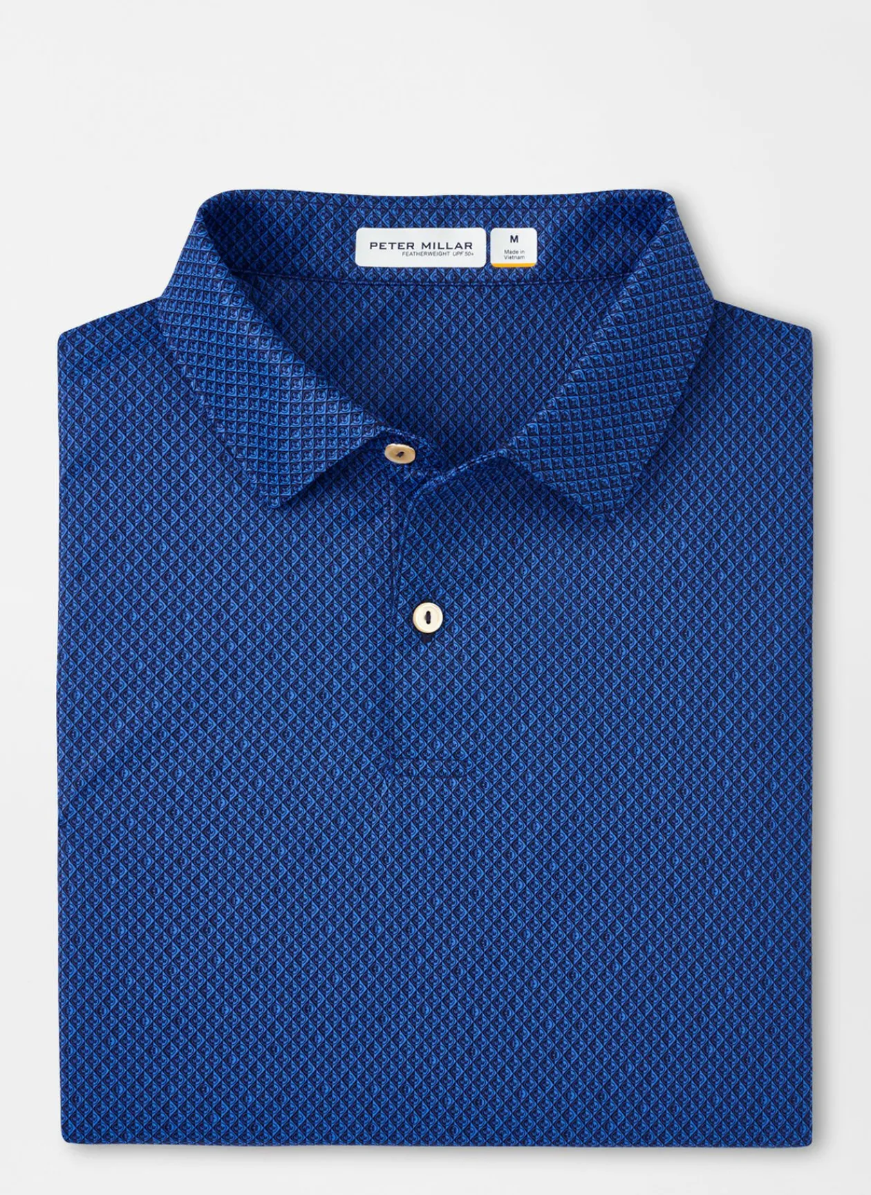 Peter Millar Sun Protection Apparel|Featherweight Performance Crown Check Polo