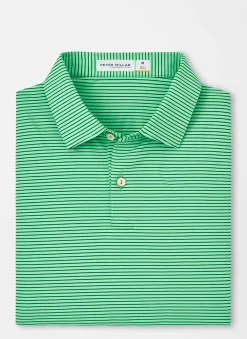 Peter Millar Sun Protection Apparel|Featherweight Performance Stripe Polo
