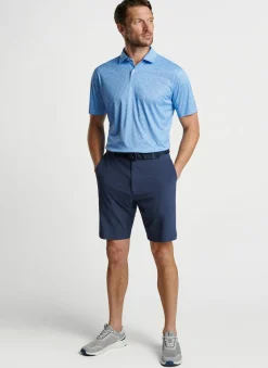 Peter Millar Sun Protection Apparel|Featherweight Performance Royal Flush Polo