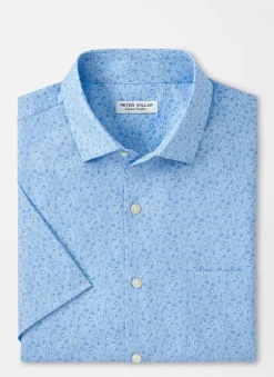 Peter Millar Sport Shirts|Feeling Koi Performance Poplin Sport Shirt