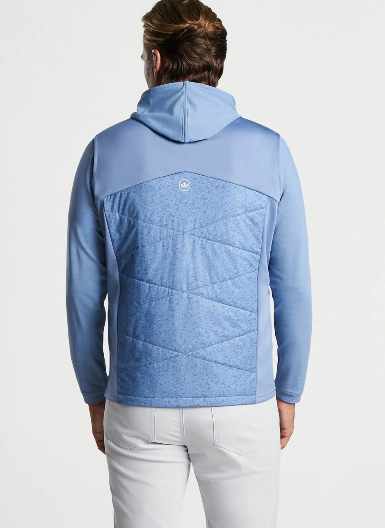 Peter Millar Vests|Fuse Abstract Hybrid Vest