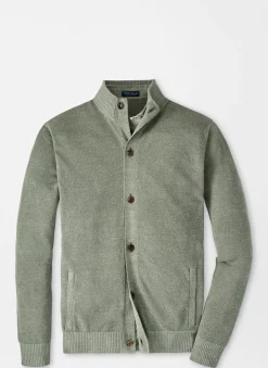 Peter Millar Sweaters|Glasgow Button Front Sweater