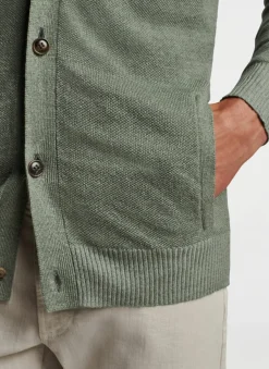 Peter Millar Sweaters|Glasgow Button Front Sweater