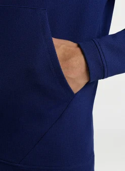 Peter Millar Pullovers & Hoodies|Grid Performance Half-Zip Hoodie
