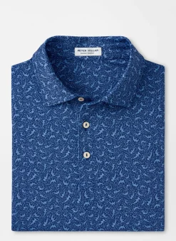 Peter Millar Sun Protection Apparel|Hammer Time Performance Jersey Polo