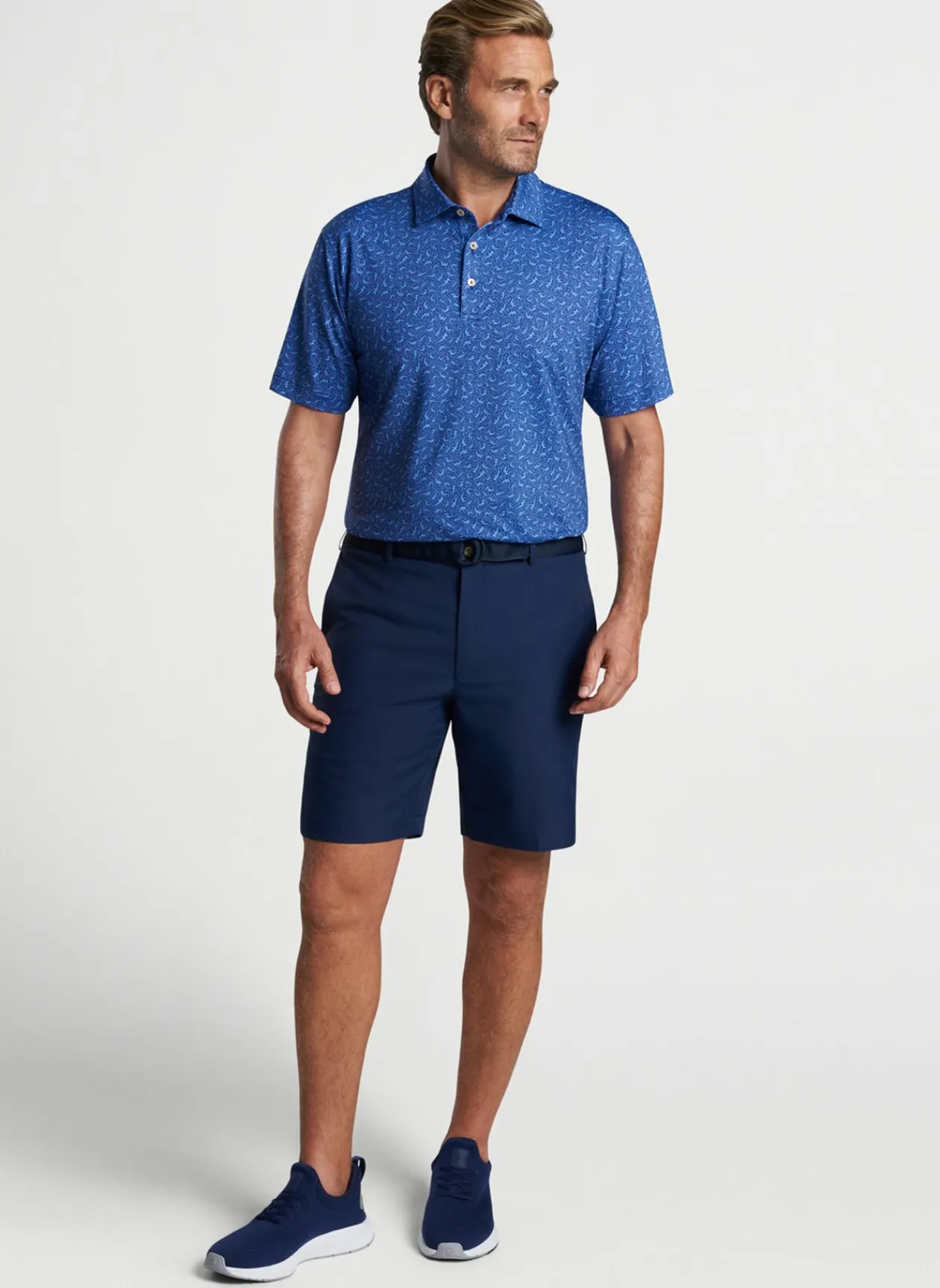 Peter Millar Sun Protection Apparel|Hammer Time Performance Jersey Polo