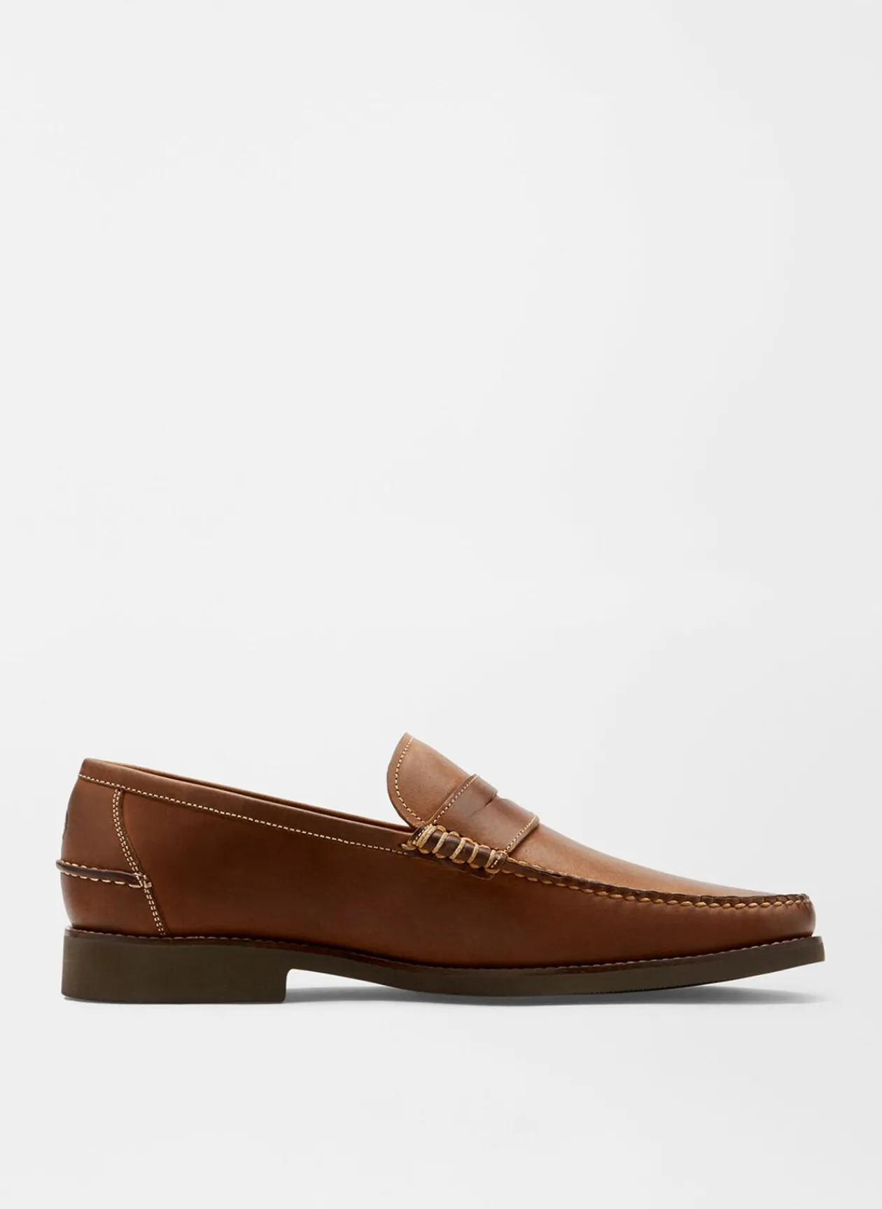 Peter Millar Loafers & Boots|Handsewn Leather Penny Loafer