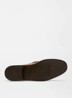 Peter Millar Loafers & Boots|Handsewn Leather Penny Loafer