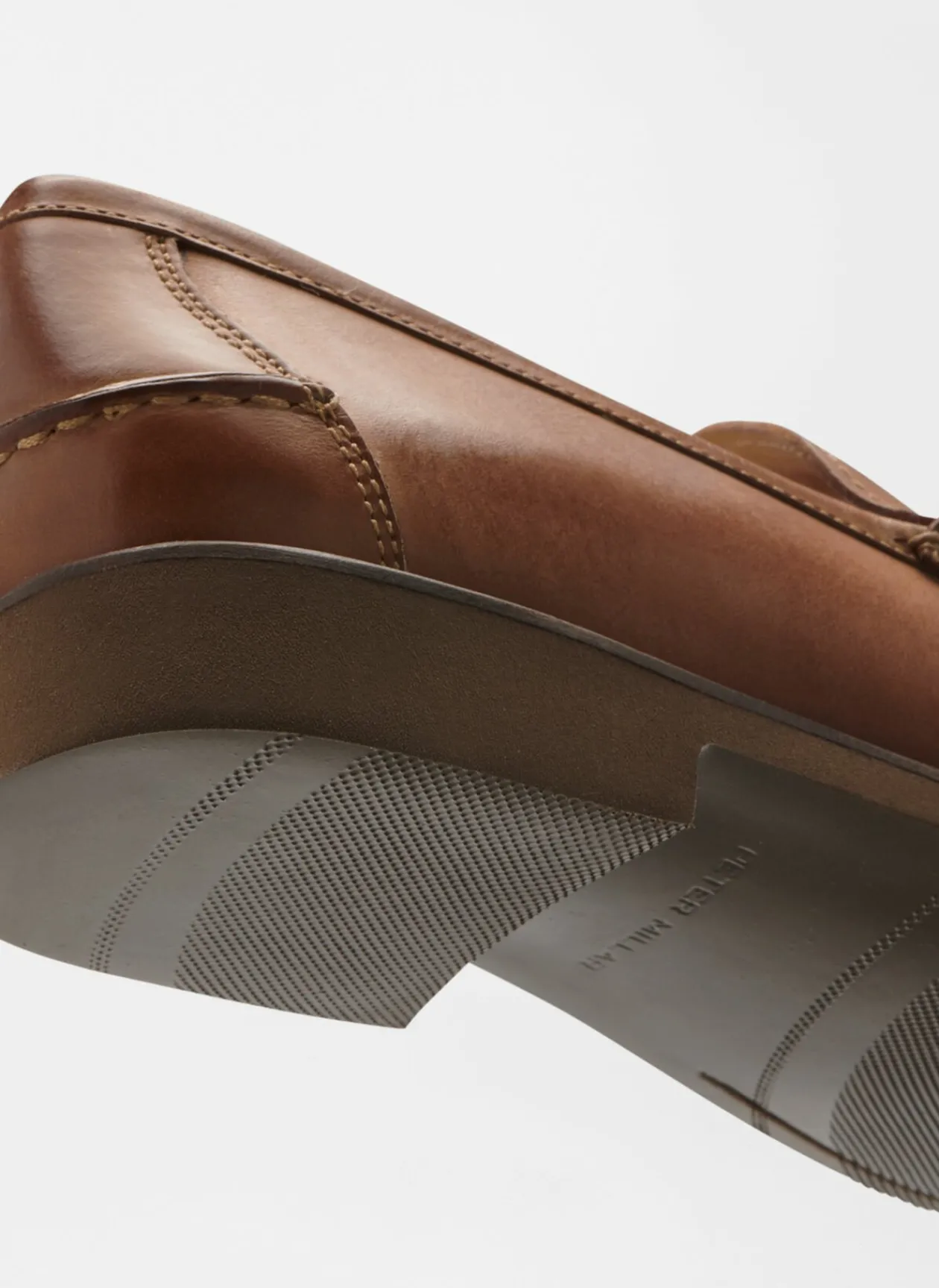Peter Millar Loafers & Boots|Handsewn Leather Penny Loafer