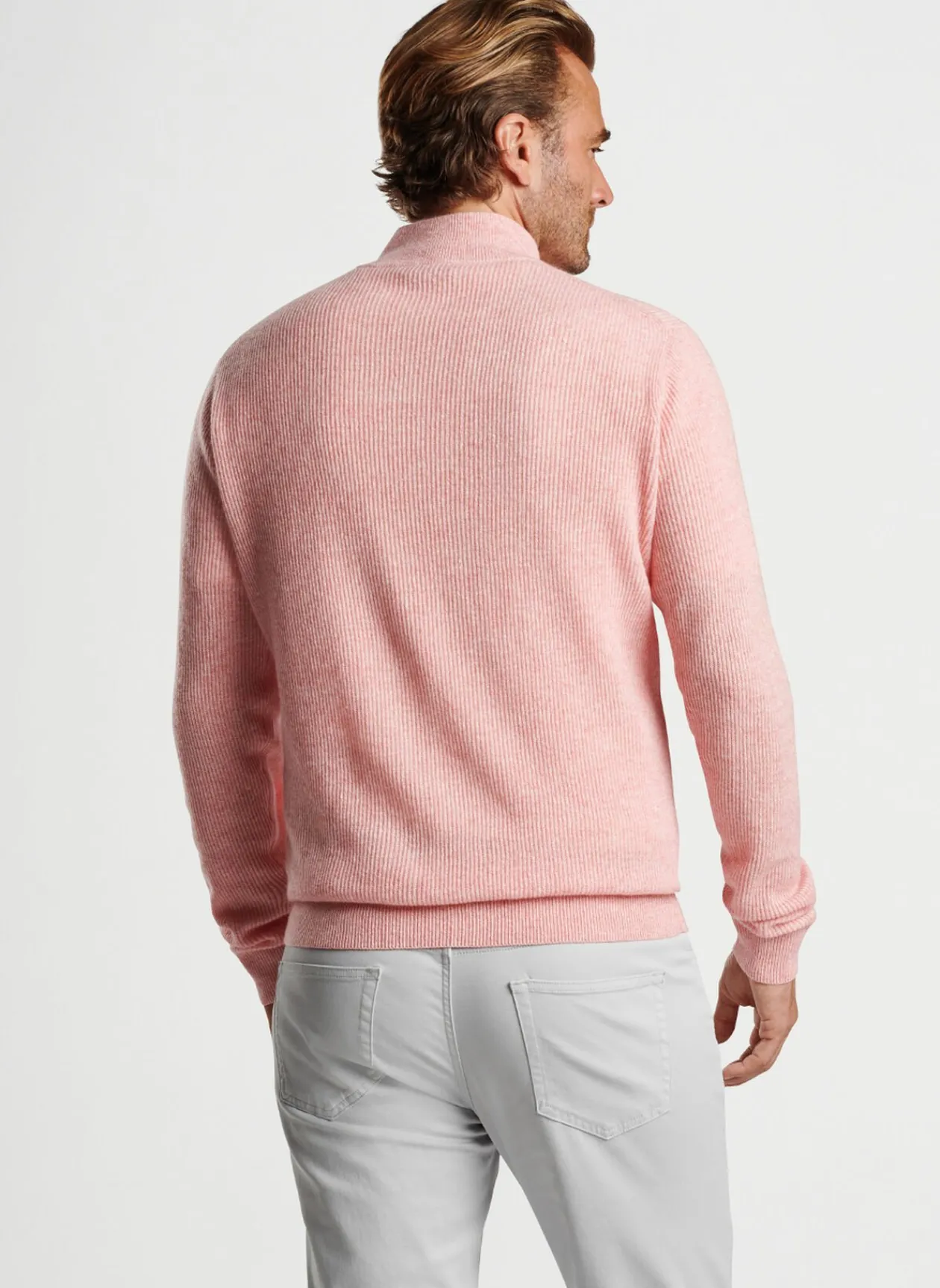 Peter Millar Pullovers & Hoodies|Harbour Cashmere Linen Quarter Zip