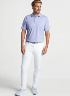 Peter Millar Sun Protection Apparel|Hemlock Performance Jersey Polo