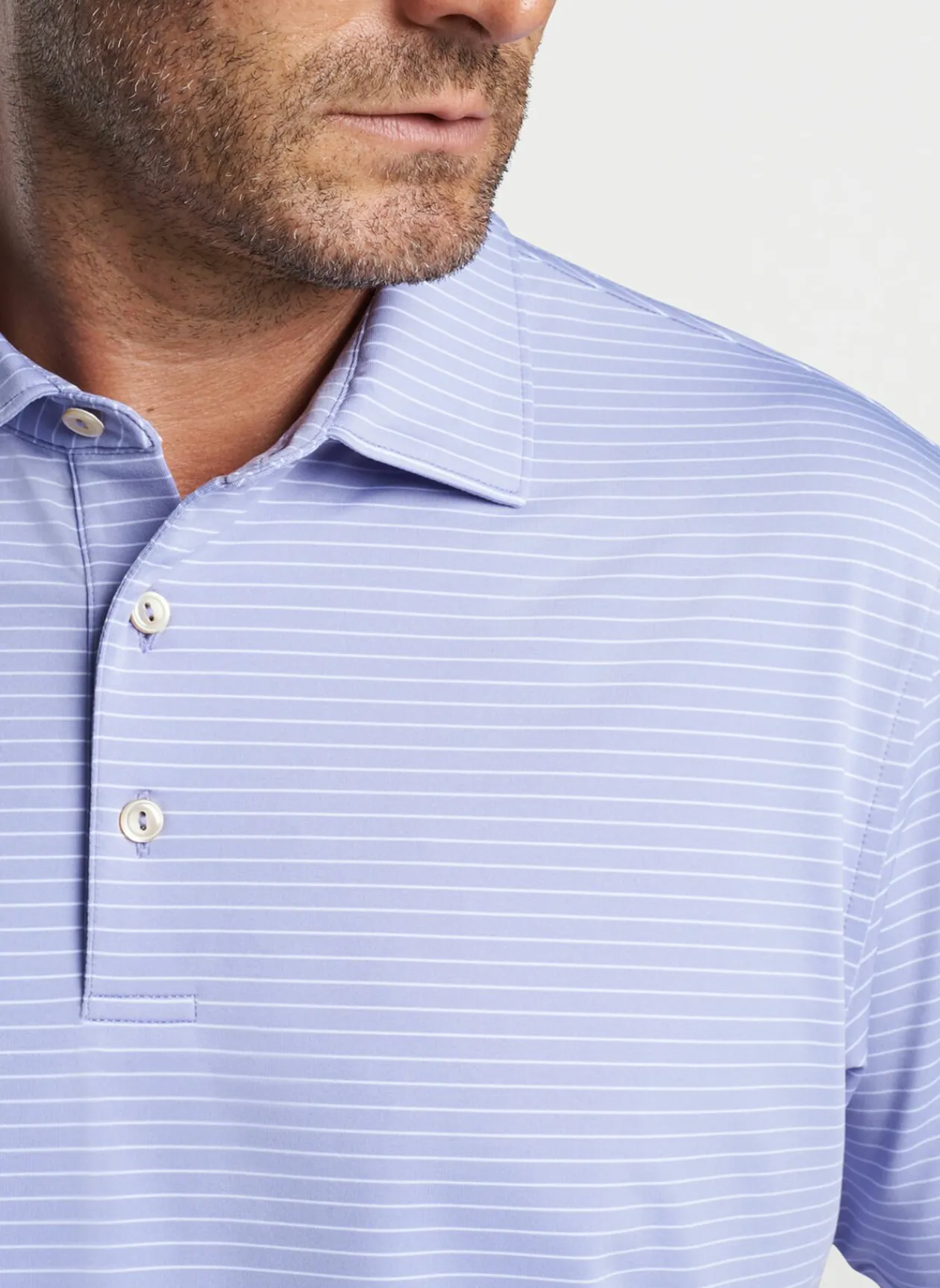 Peter Millar Sun Protection Apparel|Hemlock Performance Jersey Polo