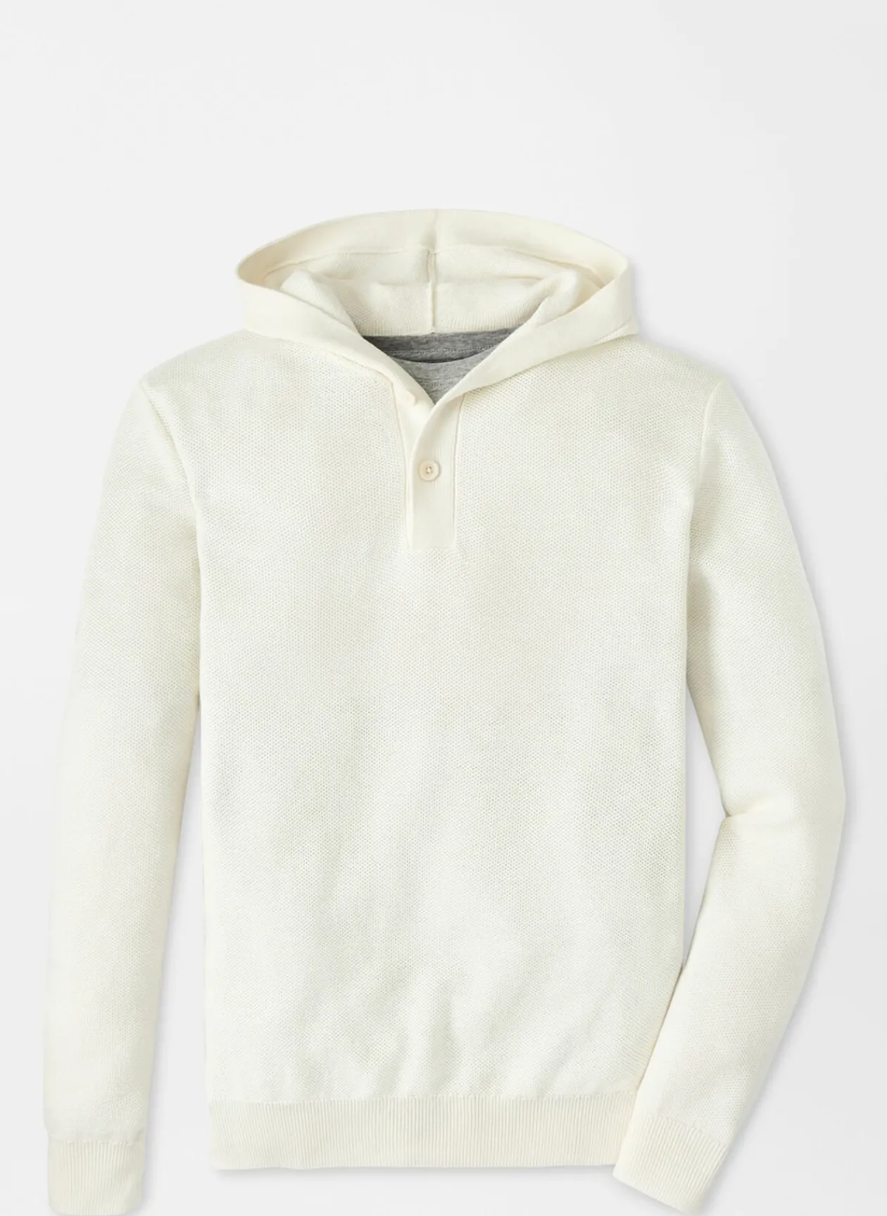Peter Millar Pullovers & Hoodies|Hickory Henley Hoodie Sweater