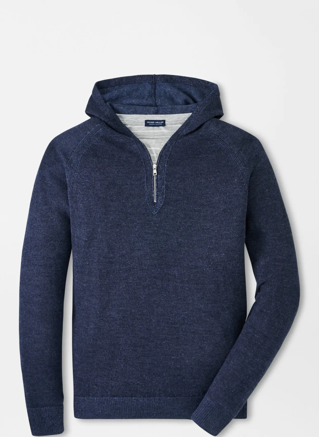 Peter Millar Sweaters|Holden Quarter-Zip Hoodie Sweater