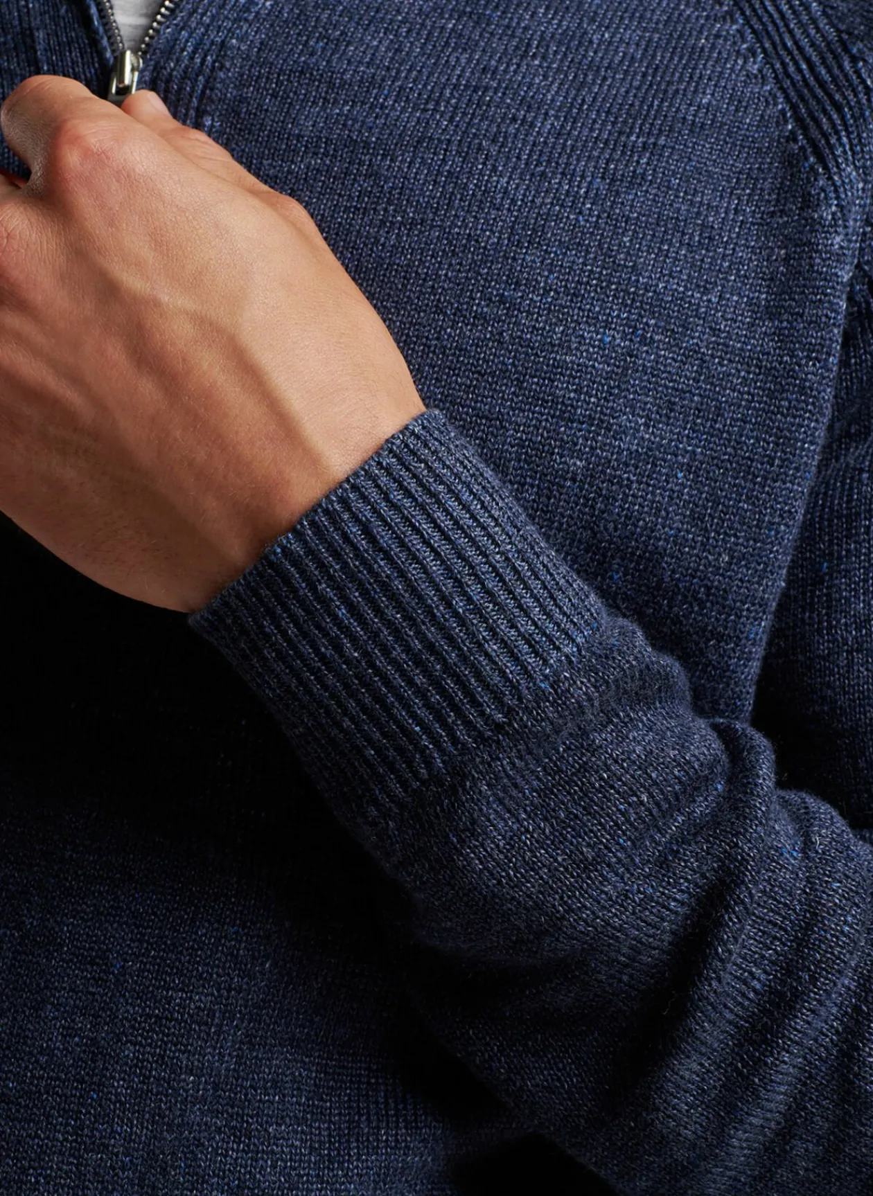 Peter Millar Sweaters|Holden Quarter-Zip Hoodie Sweater