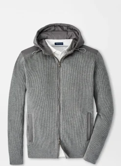 Peter Millar Sweaters|Holdridge Hybrid Full-Zip Cardigan