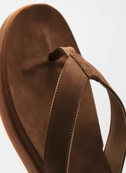 Peter Millar Casual Shoes|Hyperlight Slide Nubuck Flip Flop