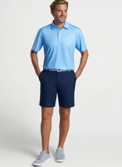 Peter Millar Sun Protection Apparel|I'Ll Have It Neat Performance Jersey Polo