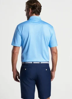 Peter Millar Sun Protection Apparel|I'Ll Have It Neat Performance Jersey Polo