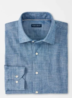 Peter Millar Sport Shirts|Japanese Selvedge Sport Shirt