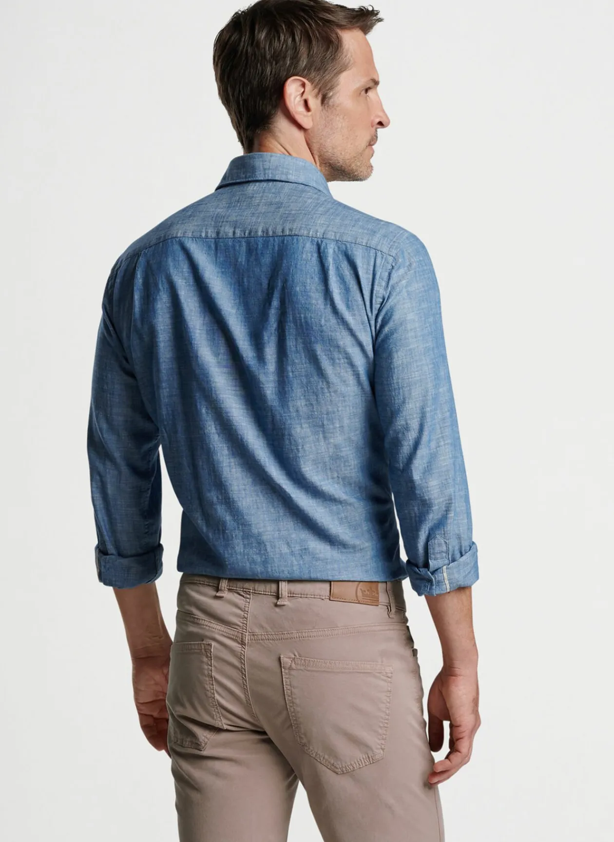 Peter Millar Sport Shirts|Japanese Selvedge Sport Shirt