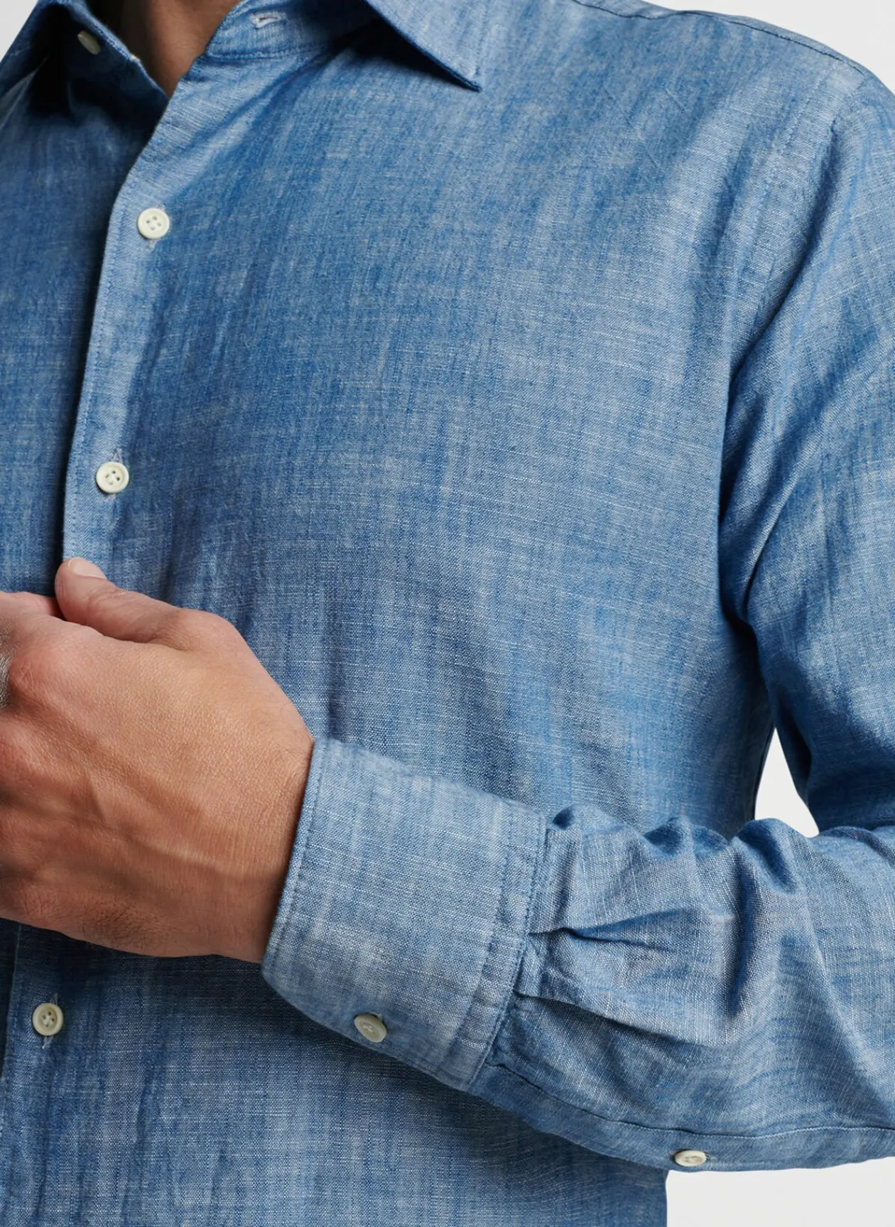 Peter Millar Sport Shirts|Japanese Selvedge Sport Shirt