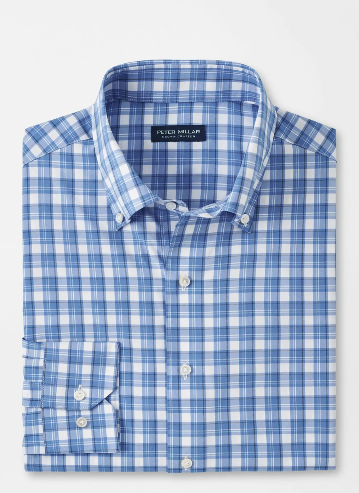 Peter Millar Sport Shirts|Joplin Performance Poplin Sport Shirt