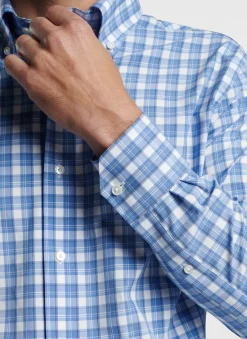 Peter Millar Sport Shirts|Joplin Performance Poplin Sport Shirt