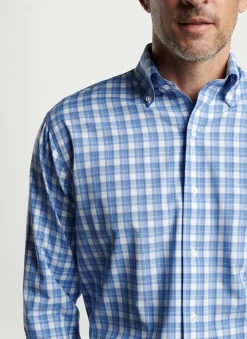 Peter Millar Sport Shirts|Joplin Performance Poplin Sport Shirt