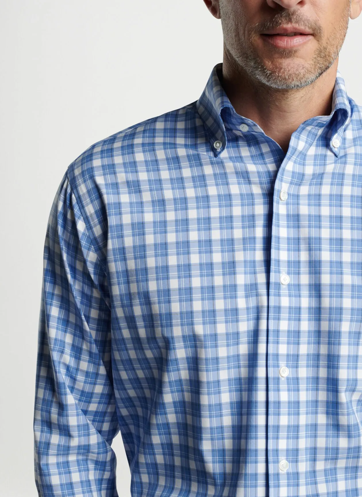 Peter Millar Sport Shirts|Joplin Performance Poplin Sport Shirt