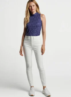 Peter Millar Pants|Karlie Stretch Sateen High Rise Pant