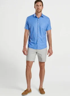 Peter Millar Sport Shirts|Kayaks Performance Poplin Sport Shirt