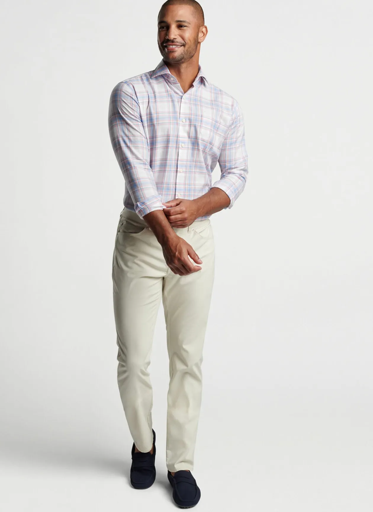 Peter Millar Sport Shirts|Kingfield Summer Soft Cotton Sport Shirt