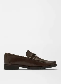 Peter Millar Loafers & Boots|Leather Bit Loafer