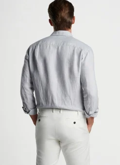 Peter Millar Sport Shirts|Lev Linen Sport Shirt