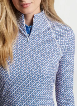 Peter Millar Pullovers & Layers|Links Print Raglan Sleeve Perth Layer
