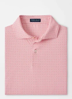 Peter Millar Polos|Lloyd Dot Geo Performance Jersey Polo