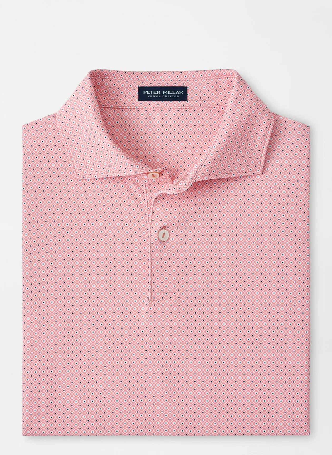 Peter Millar Polos|Lloyd Dot Geo Performance Jersey Polo