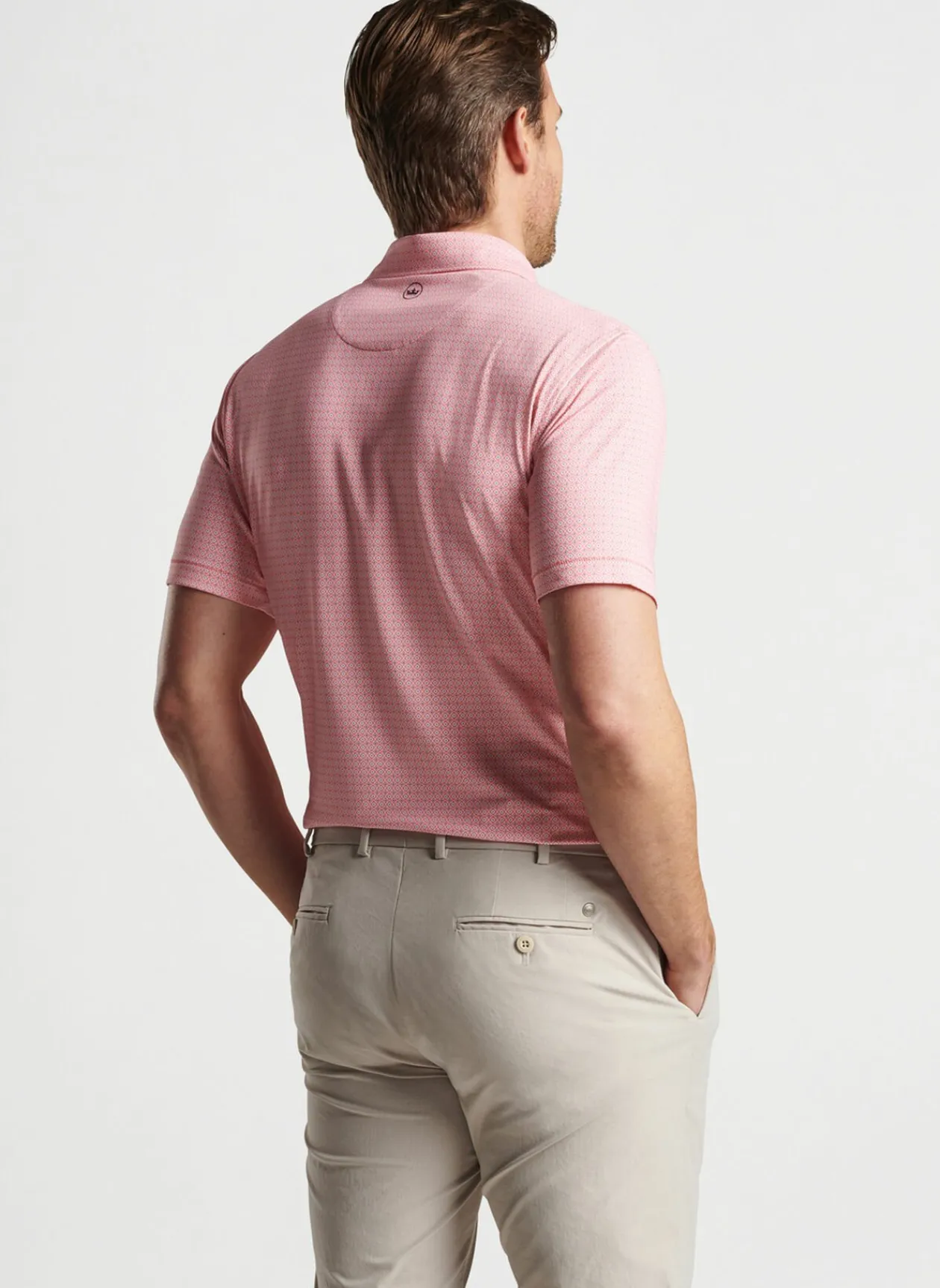 Peter Millar Polos|Lloyd Dot Geo Performance Jersey Polo