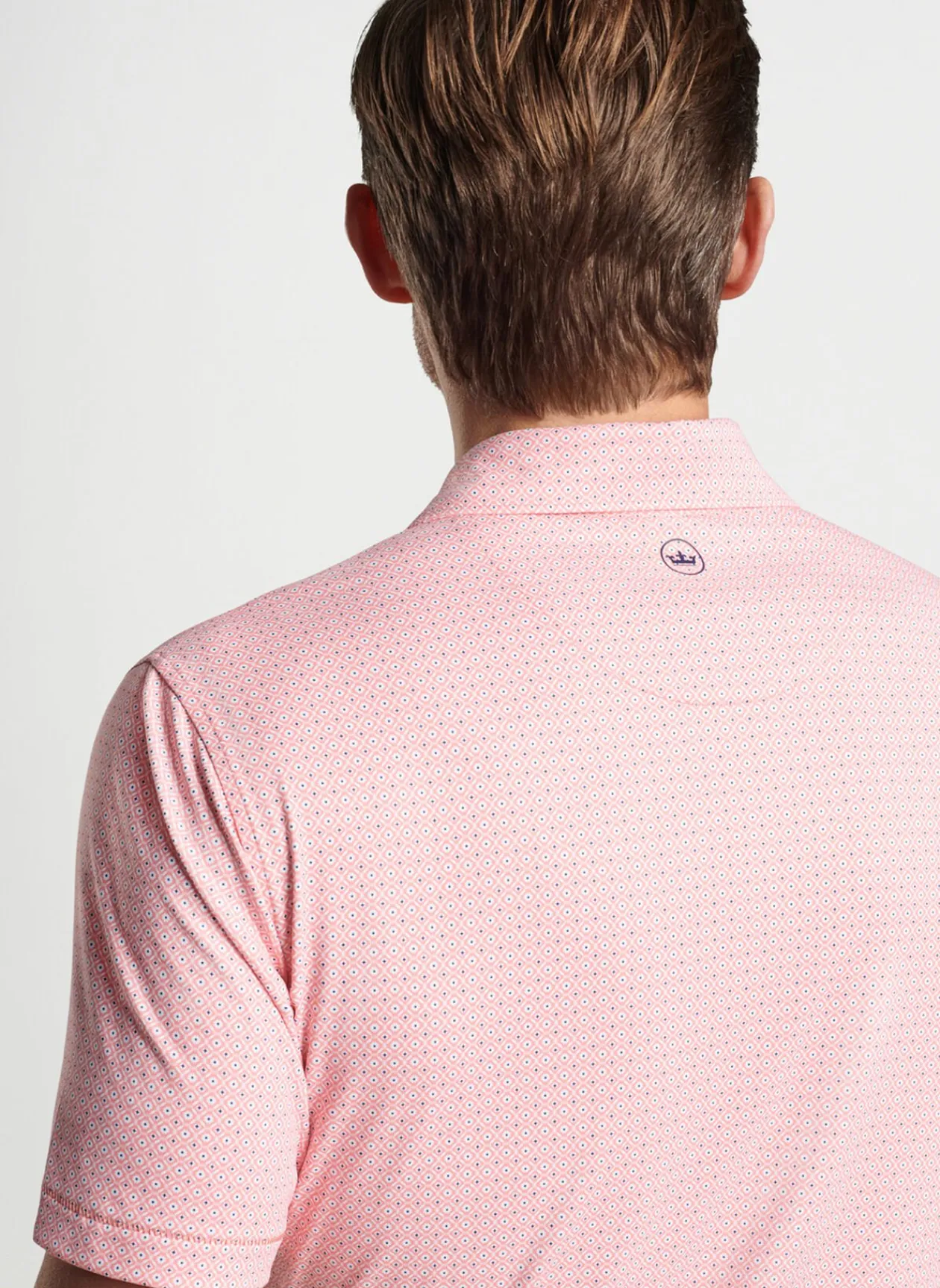 Peter Millar Polos|Lloyd Dot Geo Performance Jersey Polo
