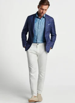 Peter Millar Sport Coats|Lowell Plaid Soft Jacket