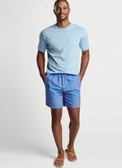 Peter Millar Swim Trunks|Making Waves Swim Trunk