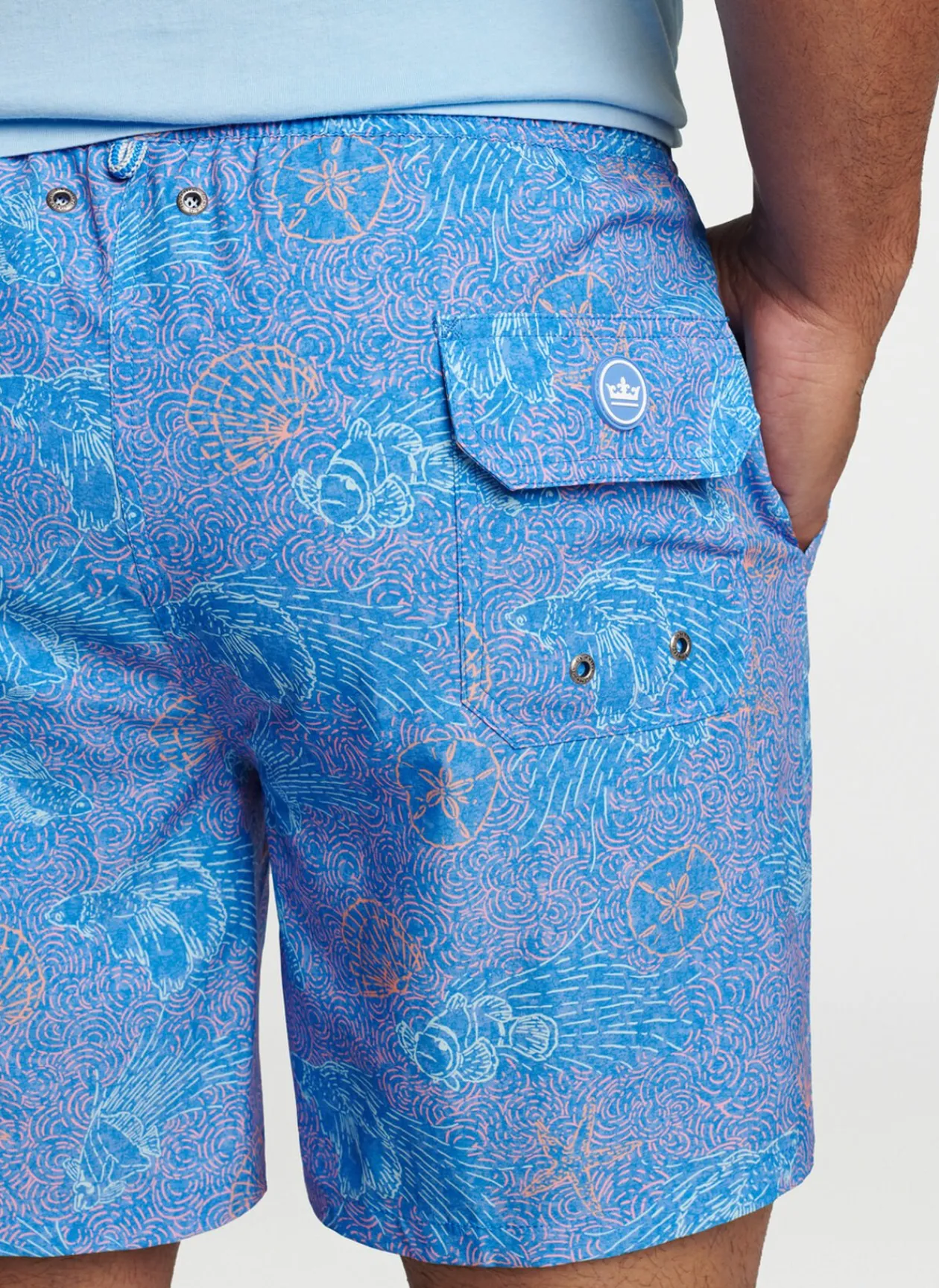 Peter Millar Swim Trunks|Making Waves Swim Trunk