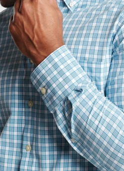 Peter Millar Sport Shirts|Murphys Performance Poplin Sport Shirt