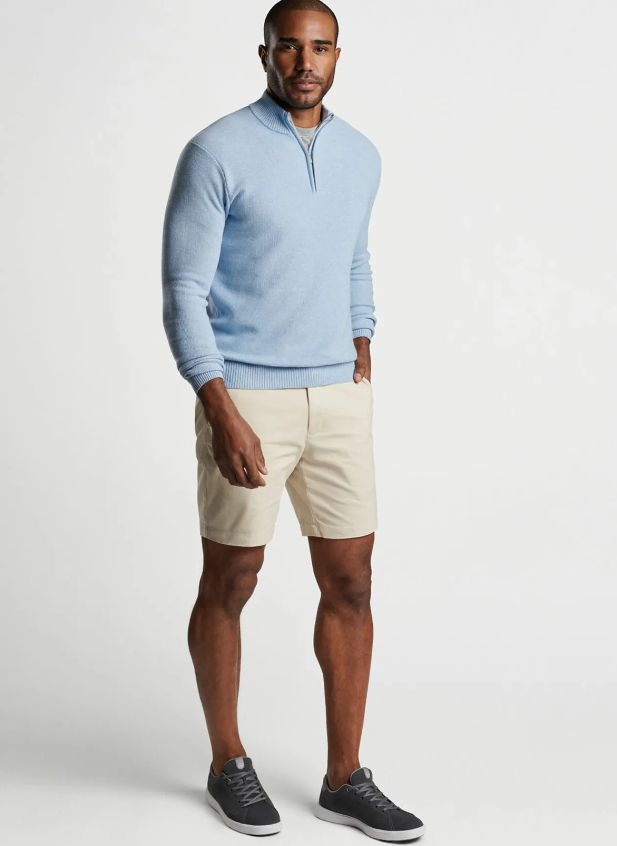 Peter Millar Pullovers & Hoodies|Nevis Twisted Quarter-Zip