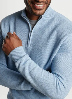 Peter Millar Pullovers & Hoodies|Nevis Twisted Quarter-Zip