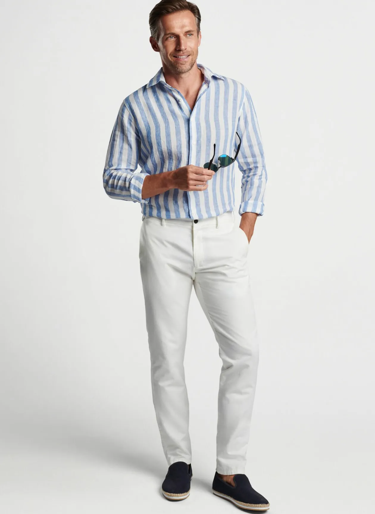 Peter Millar Sport Shirts|Nils Linen Sport Shirt