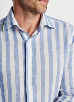 Peter Millar Sport Shirts|Nils Linen Sport Shirt