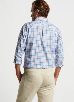 Peter Millar Sport Shirts|Orin Cotton-Stretch Sport Shirt